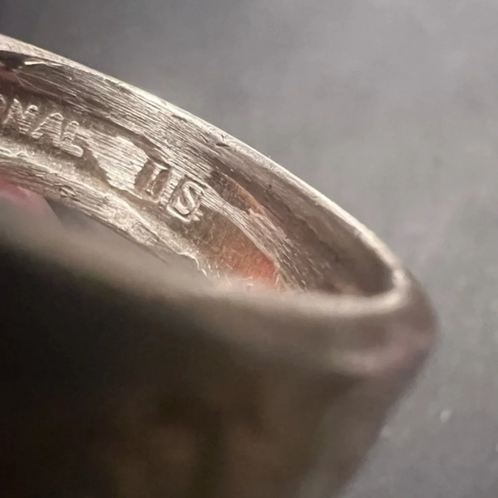 Vintage Silver Spoon Wrap Ring - Picture 10 of 13
